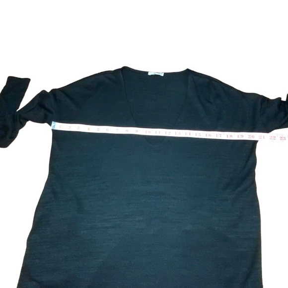 ARITZIA WILFRED FREE Black Mini Swing Dress in Reposa™ Fabric Side Pockets XS - Picture 6 of 10